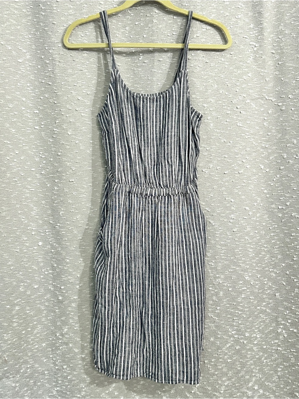 Old Navy Striped Blue and White Sleeveless Summer Dress